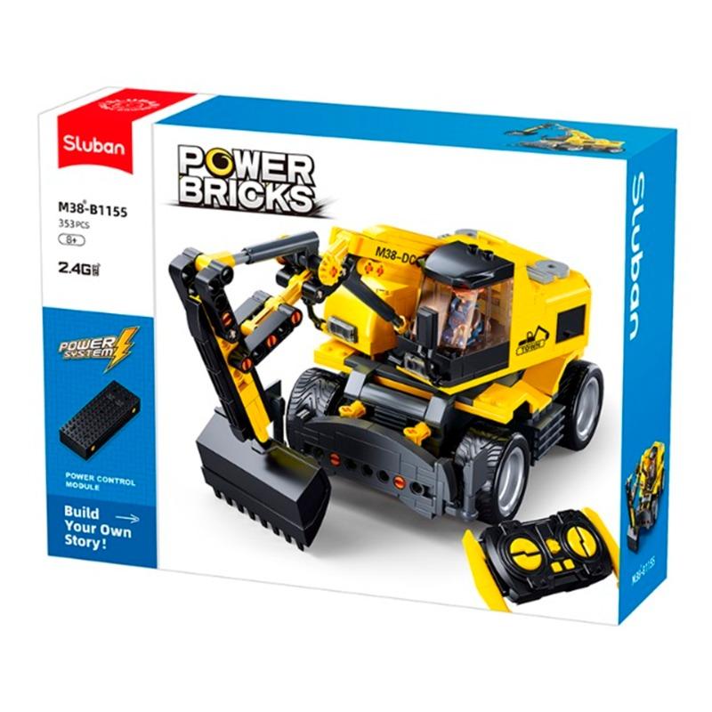 Sluban - E7 Wheeled Excavator 4WD