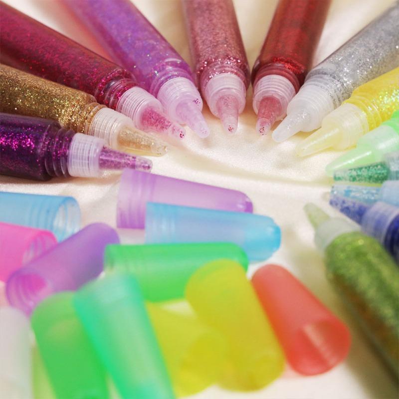 تي بي سي - عبوة غراء جليتر قابل للغسل 330 مل - 30 قطعة