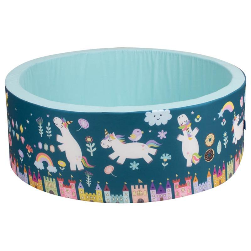 ديلسيت - مركز لعب الكرات بتصميم يونيكورن سيلادون لون أزرق