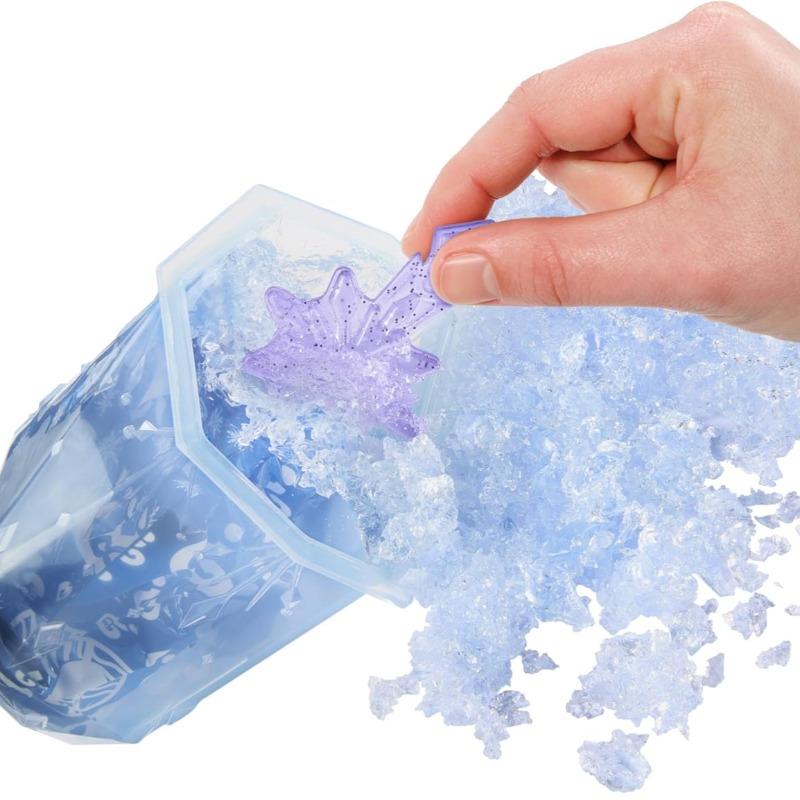 Disney Frozen Mattel Ice Reveal Mini Doll with Foam Snow Gel and 6 Surprises
