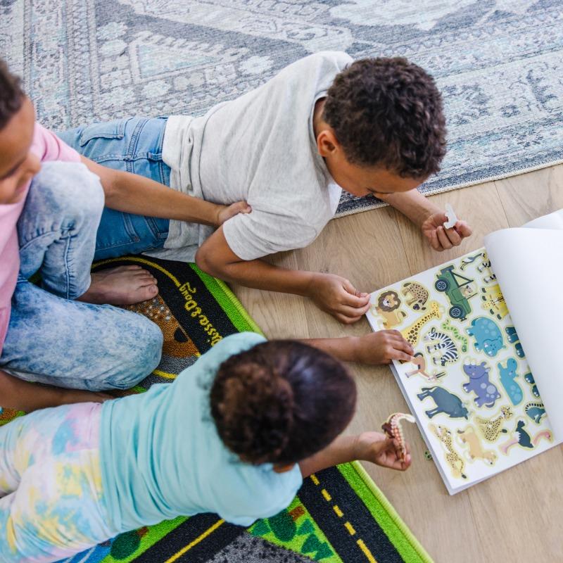 Melissa and Doug Reusable Sticker Pad: Habitats 150 Reusable Stickers