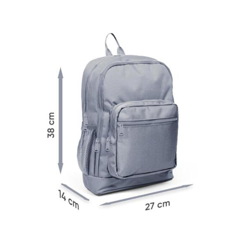 Coral High Kids Black Drone Pilot Patterned Four Compartment School Backpack