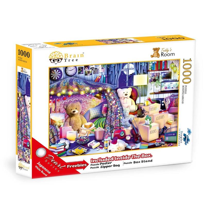 Brain Tree Pearl Teddy'S Room Puzzle 1000 Pcs