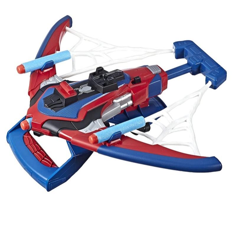 Marvel Spider-Man Web Shots Spiderbolt Nerf Powered Blaster