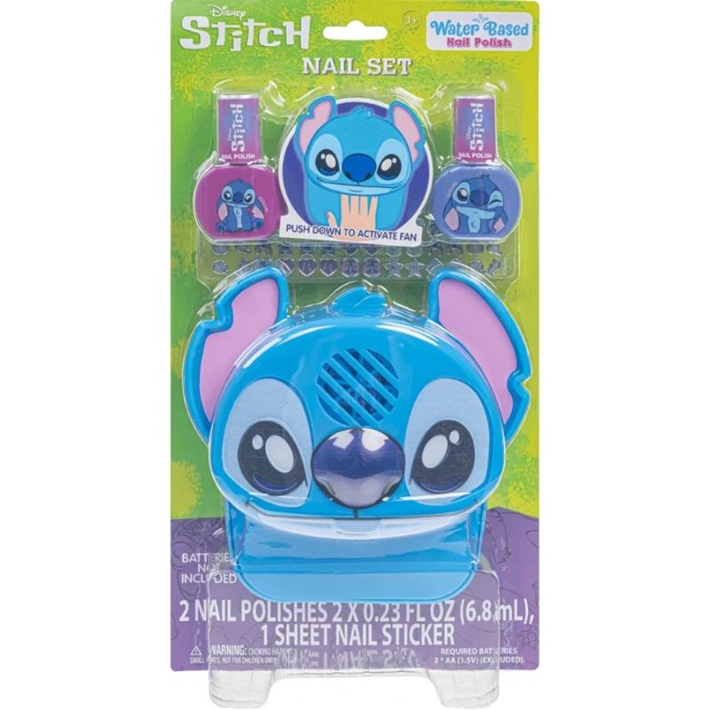 ديزني ستيتش – طلاء أظافر مع جهاز تجفيف لعب