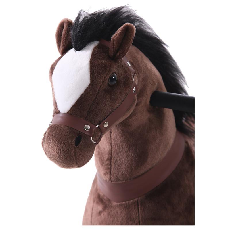 Tobys Ponycycle Rideamal Ride on - Dark Brown Horse