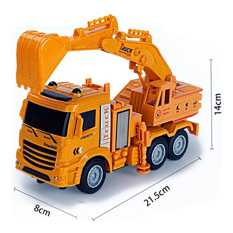 شاحنة الحفر إكسكافاتور تراك بجهاز تحكم عن بعد