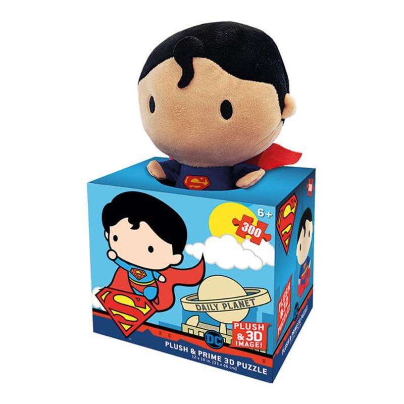 DC Comics Superman Puzzle With Plush 300 Pcs