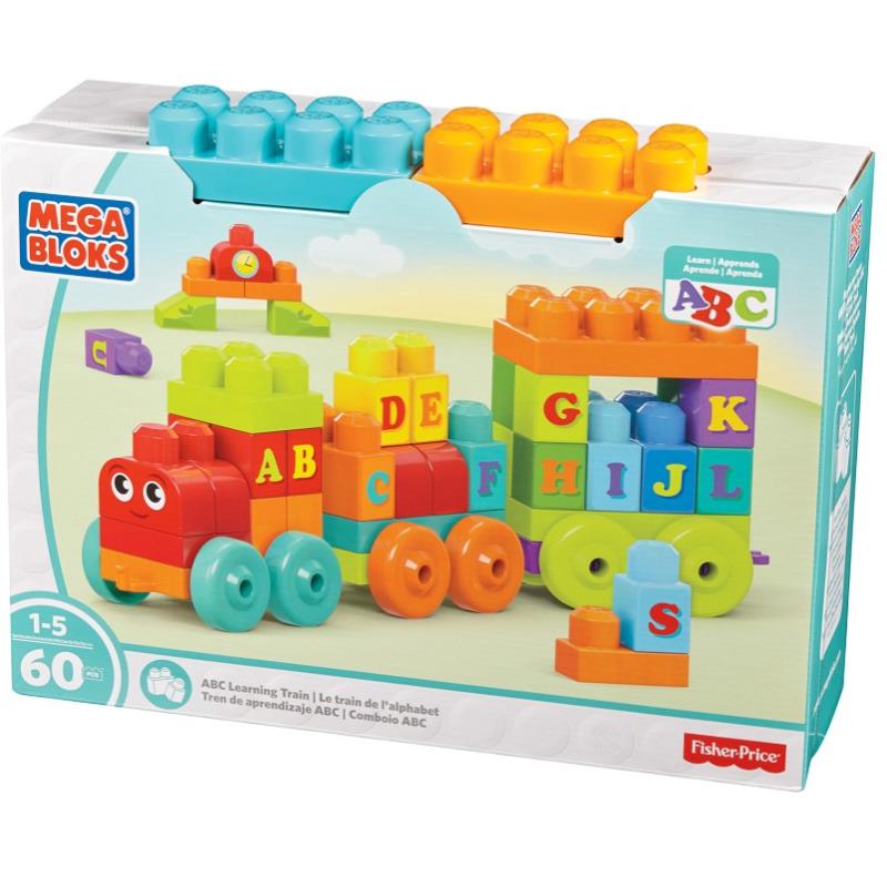 ميجا بلوكس - قطار تعلم الأحرف الأبجدية