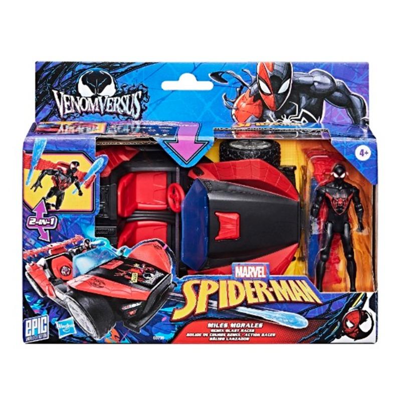 سيارة سبايدرمان فينوم ضد مايلز ريمكس بلاست ريسر