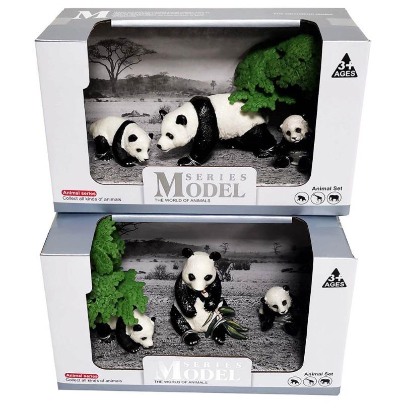 تي تي سي - مجموعة حيوان الباندا 3 قطع متنوعة