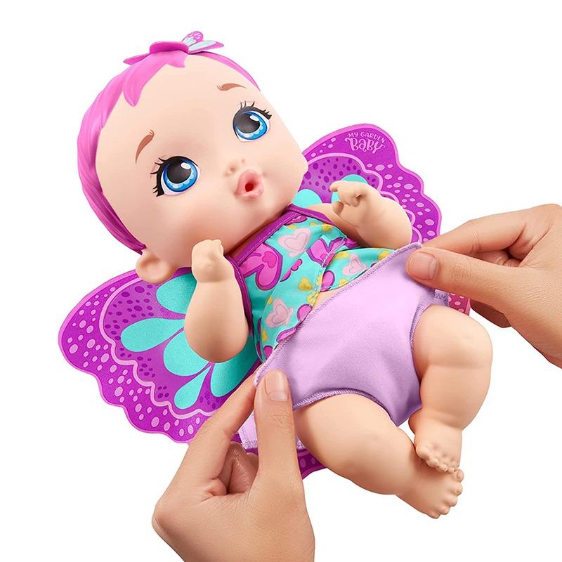 My Garden Baby Feed And Change Butterfly Doll - Pink