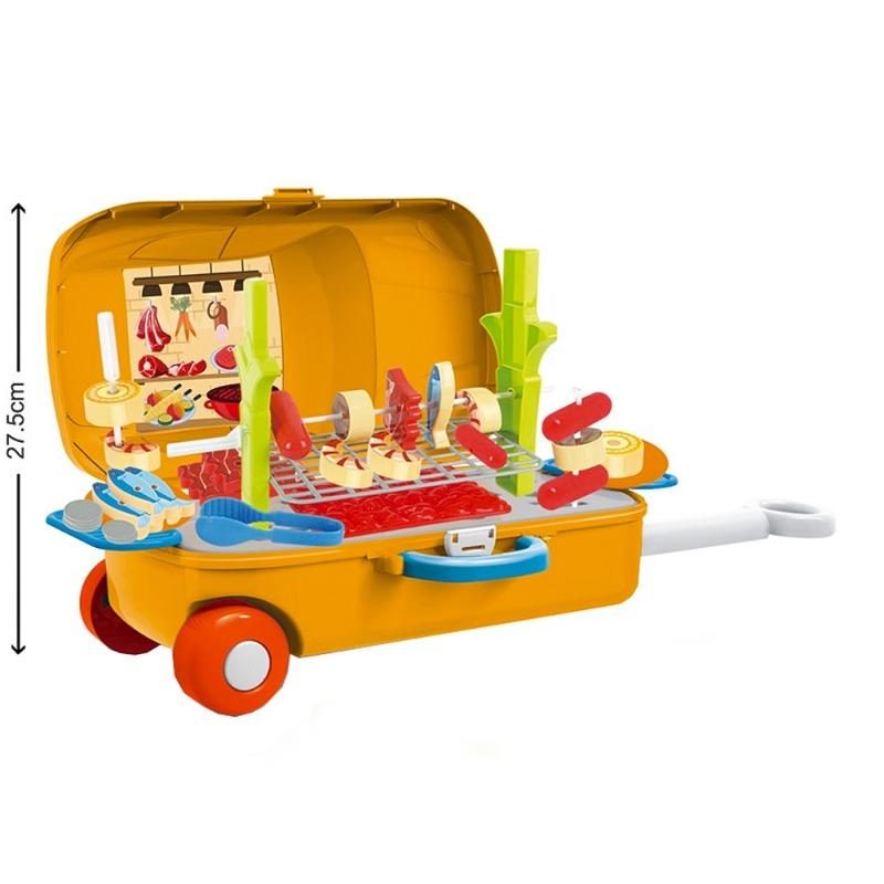 حقيبة مجموعة أدوات الشواء