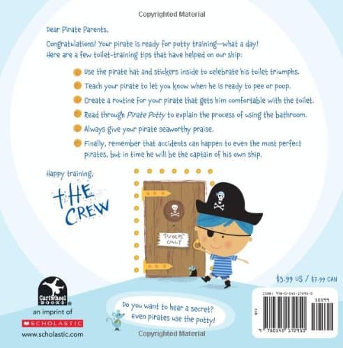 Scholastic Pirate Potty Book