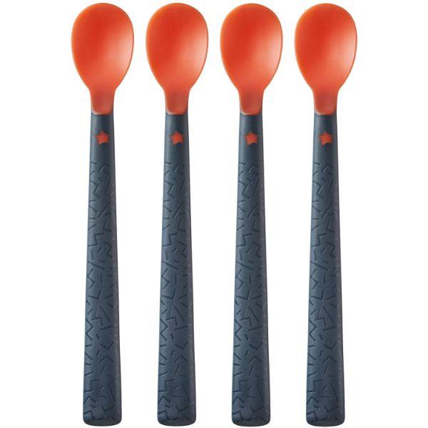 Tommee Tippee - Heat Sense Soft Weaning Spoon (Pack of 4)