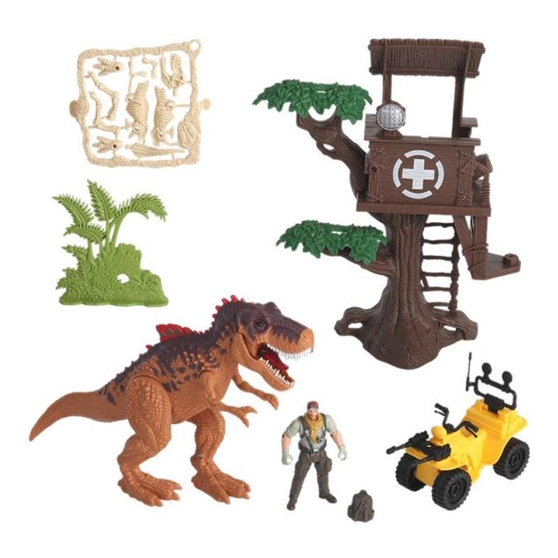 Dino Valley Treehouse Assault Playset