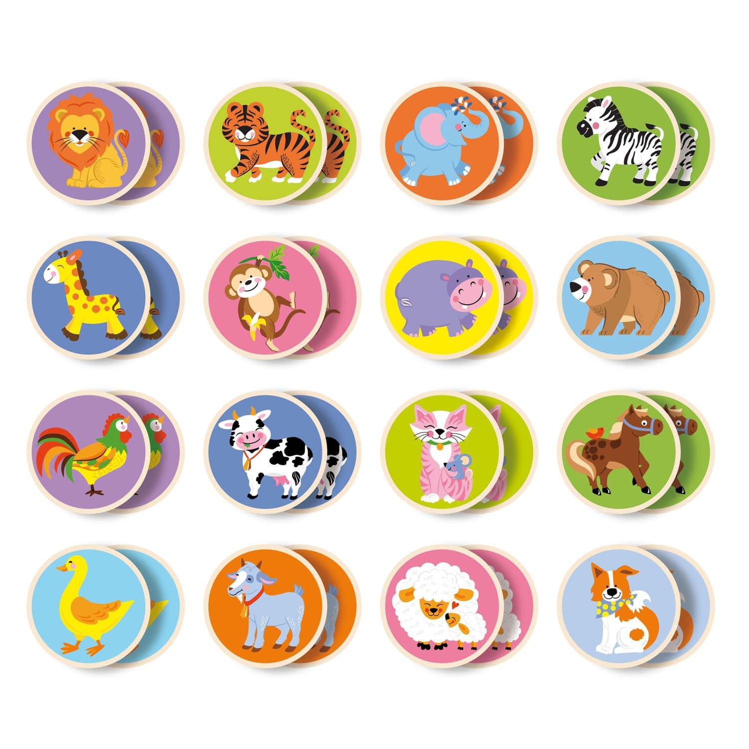 VIGA Animals Memory Game