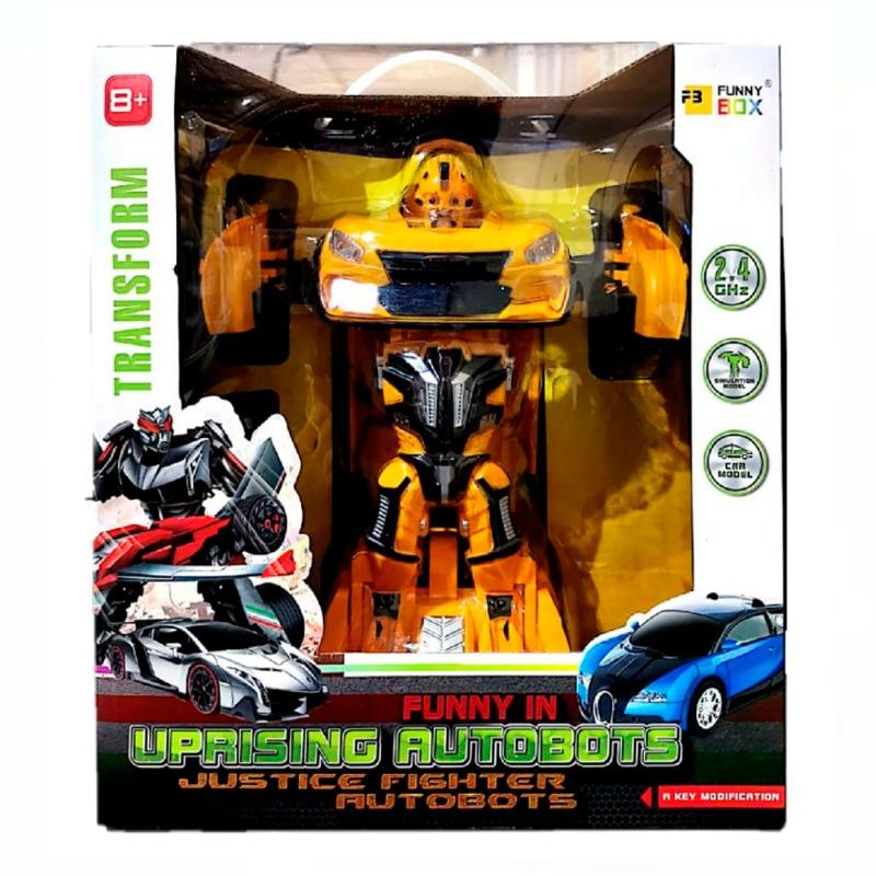 Funny Box Uprising Autobots - Yellow