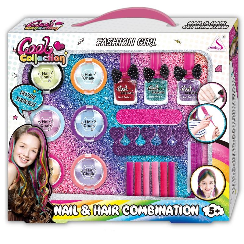 Cool Collection Nail And Hair Combination