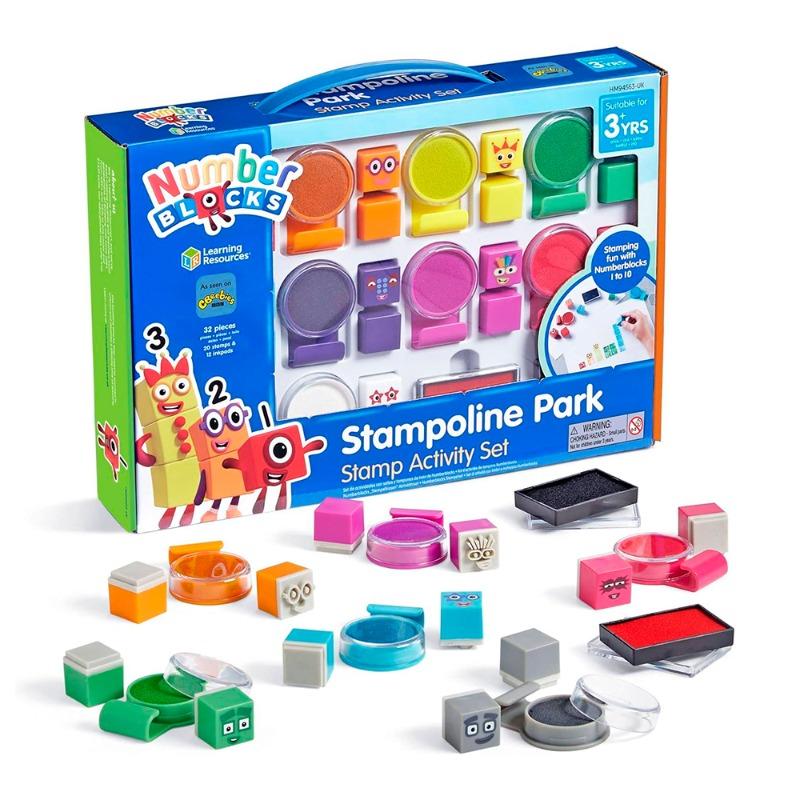 Learning Resources Numberblocks Stampoline Park Stamp Activity Set