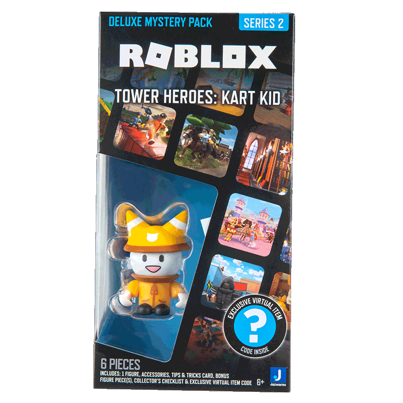 Roblox Deluxe Mystery Figure Tower Heroes - Kart Kid