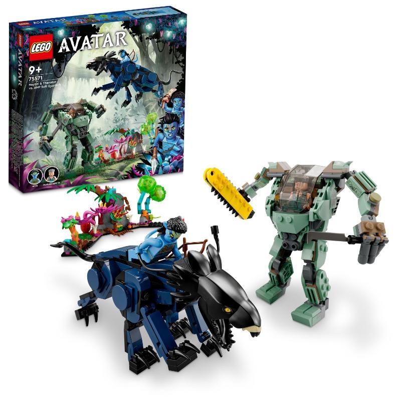Lego Neytiri And Thanator Vs AMP Suit Quaritch Building Set