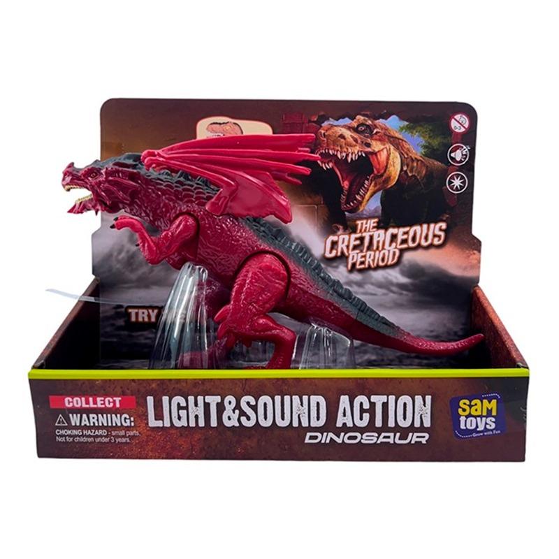 Sam Toys Press And Play Simulation Red Dragon