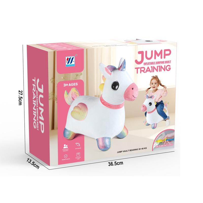 Horse Unicorn Jump Training