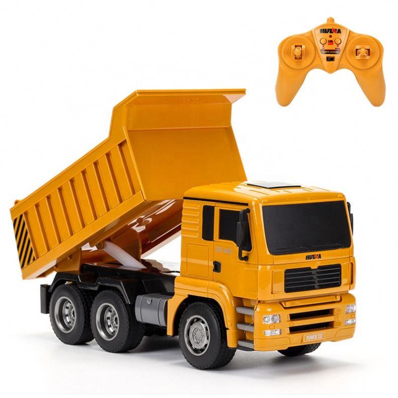 شاحنة قلابة مع جهاز تحكم عن بعد