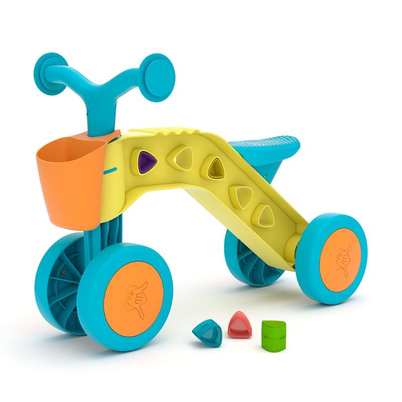 تشيلافيش - دراجة اتسي بيتسي بلوك - أصفر وأزرق فاتح