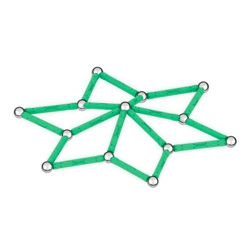 جيوماج - مجموعة البناء المغناطيسية المضيئة 42 قطعة