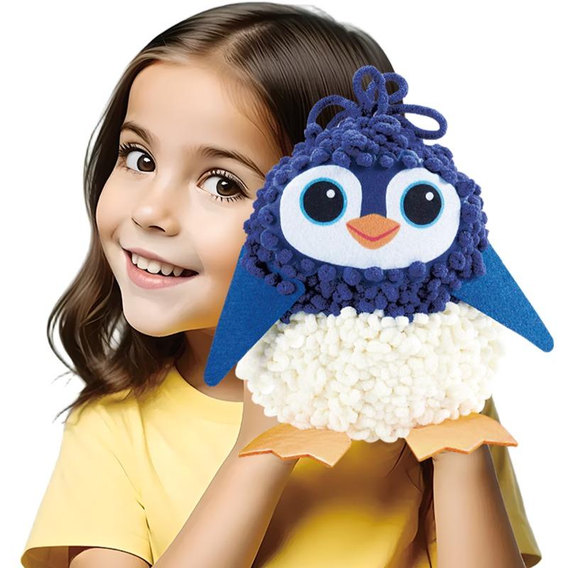 نيو جيرل - مجموعة حياكة دمية البطريق