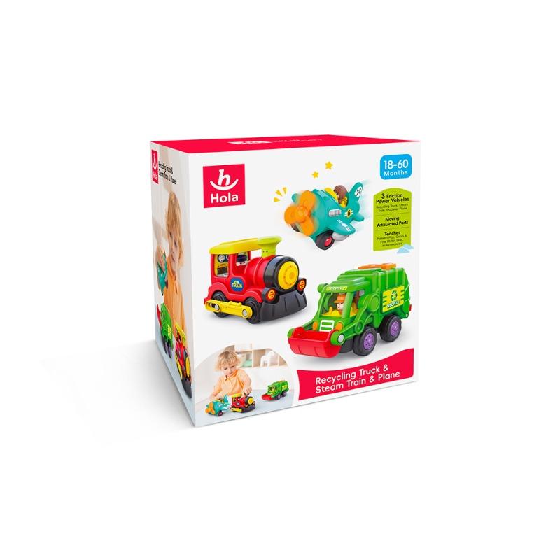 ريسايكلينج تراك آند ستيم ترين آند بلين