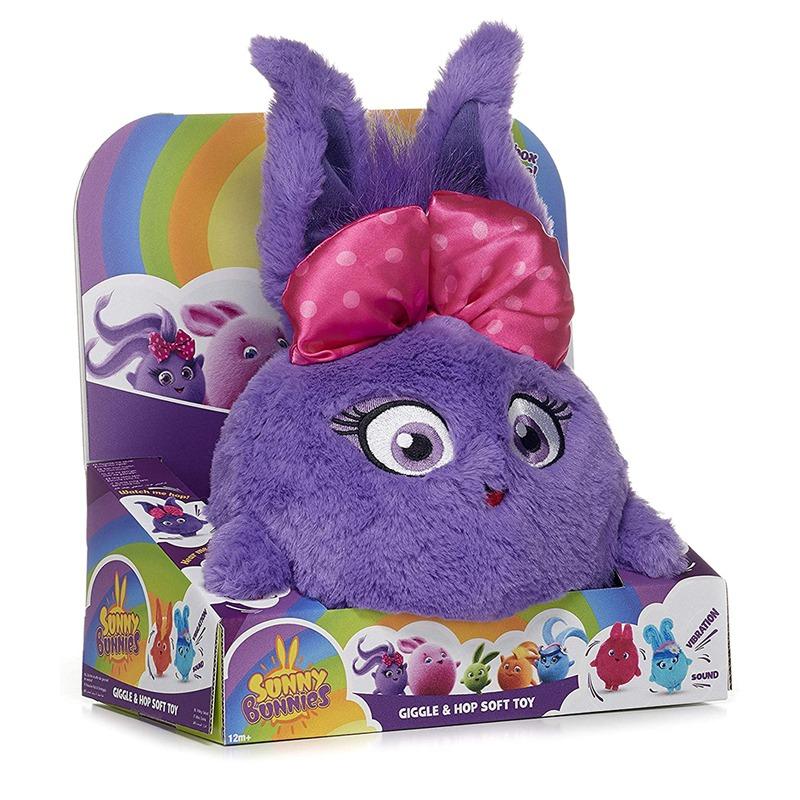 Sunny Bunnies Huggable Plush Iris - Purple