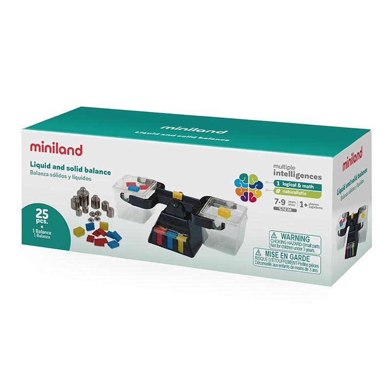 ميني لاند - ميزان المواد الصلبة والسوائل 25 قطعة