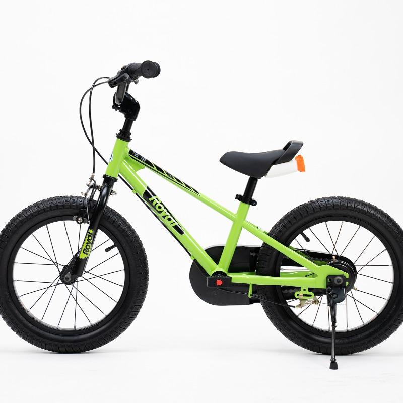 رويال بيبي - دراجة فري ستايل اي زي لون لايم قرين - 16 انش