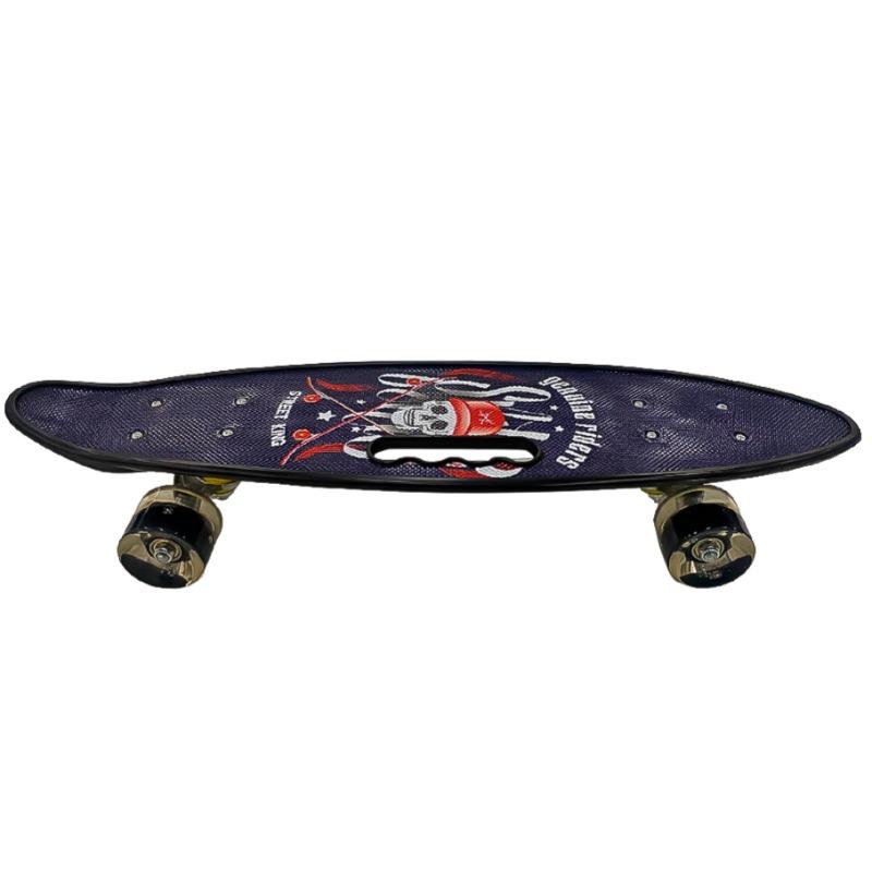 Infinity Skateboard Mix Color Wheel With Light - Multishapes