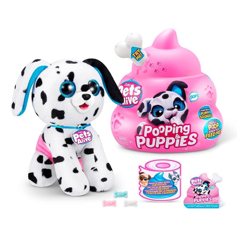 Pets Alive Pooping Puppies Multicolor