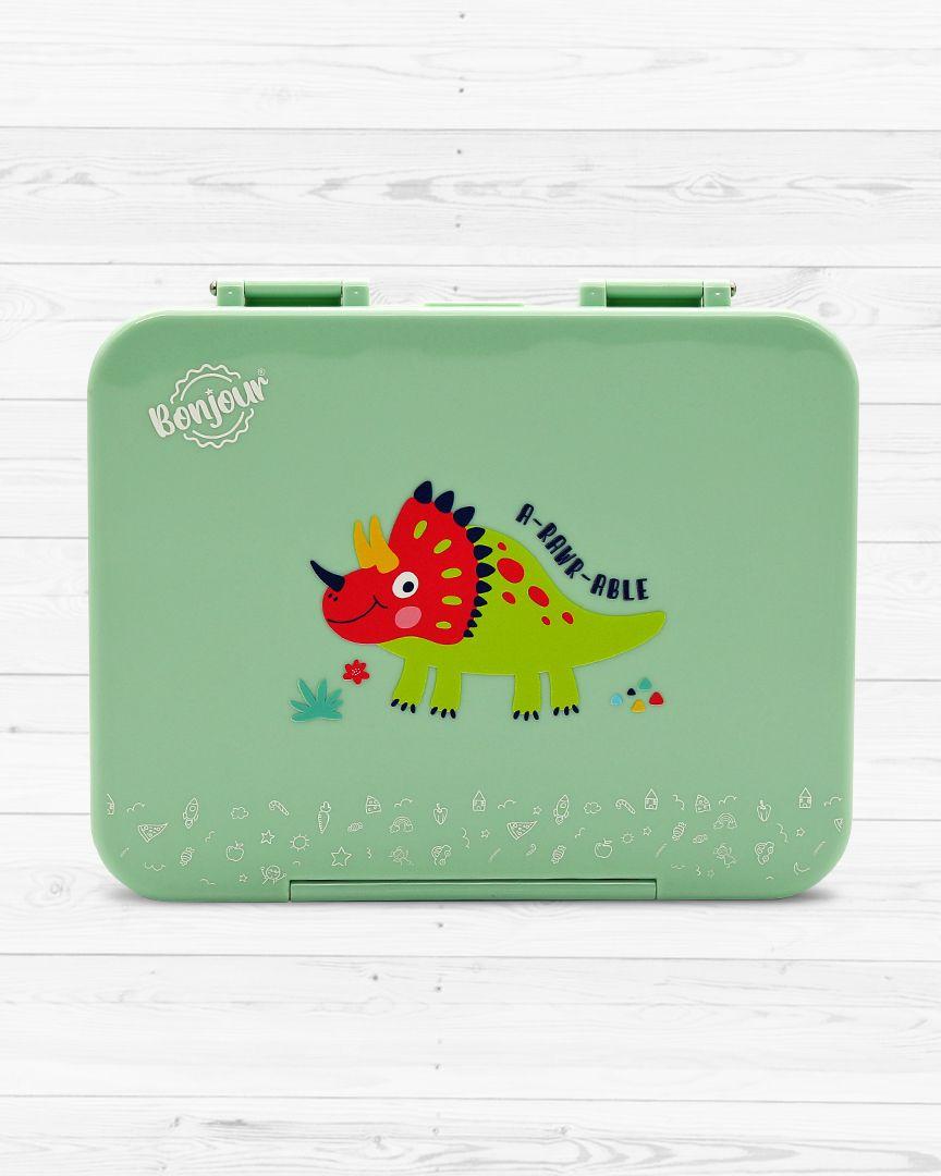 Bonjour Snack Box For Kids - Dinosaur Medium Size