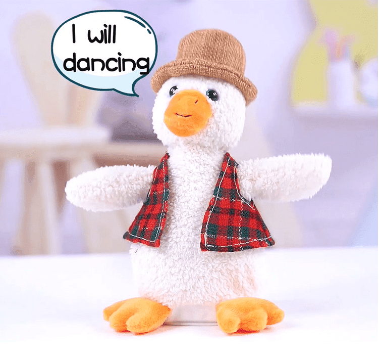 Fur Star Talking,Dancing And Singing Adorable Plush Animal - Duck