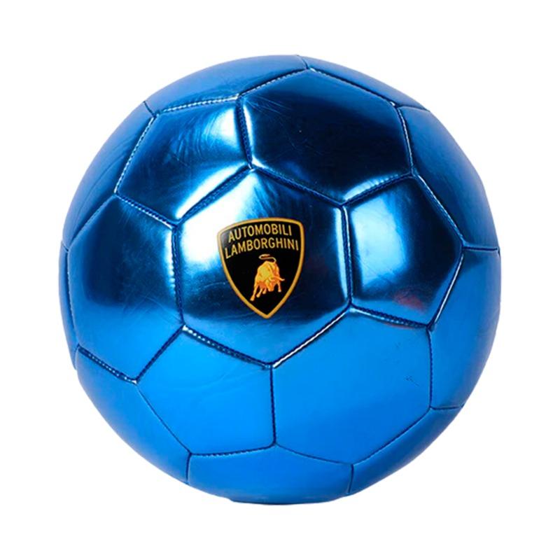 Lamborghini Metallic PVC Football Blue - Size 2