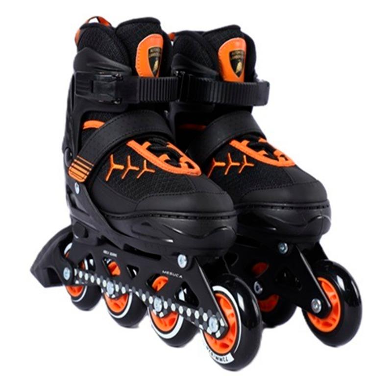 لامبورجيني - حداء تزلج قابل للتعديل إنلاين - المقاس: 31-34