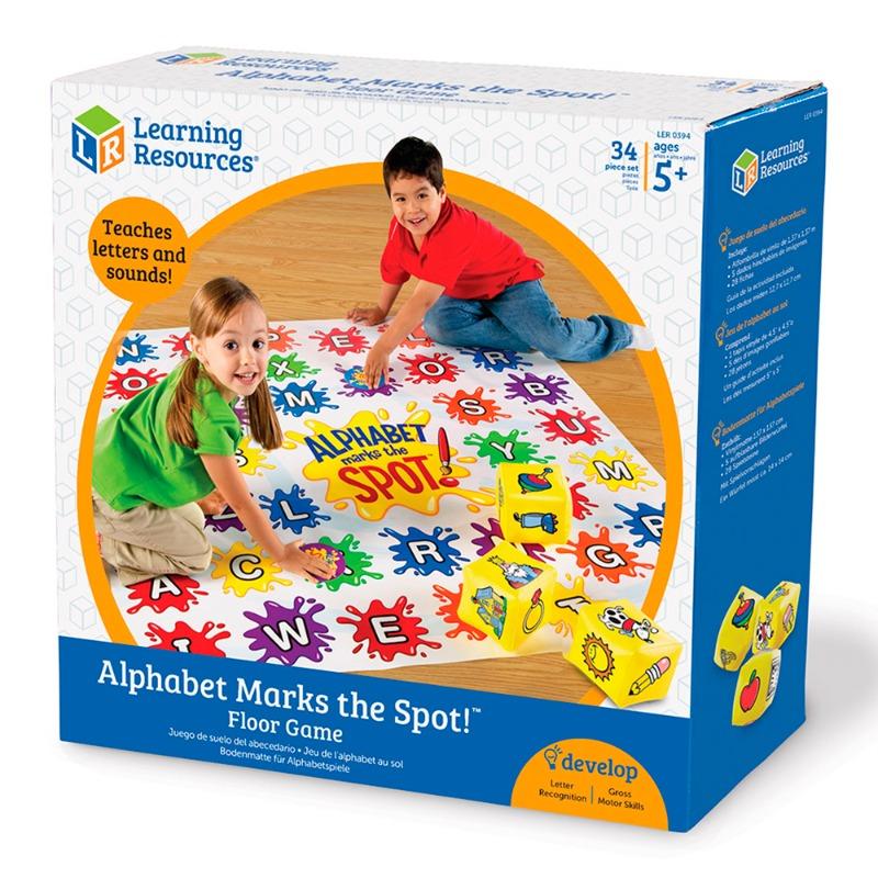 Learning Resources Alphabet Marks The Spot Floor Mat