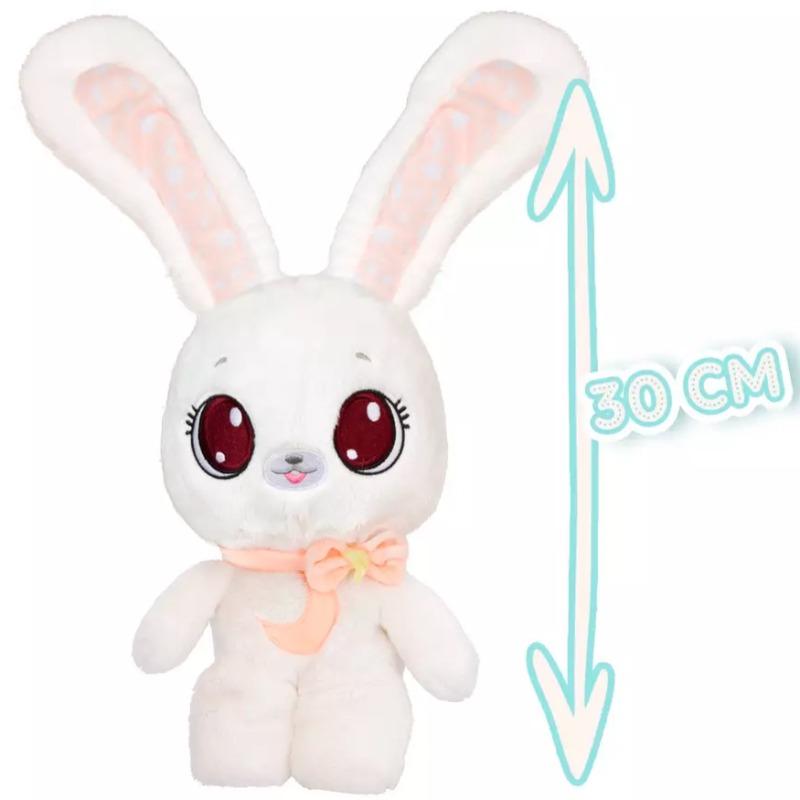 IMC Toys - PeekaPets Bunny Plush - White