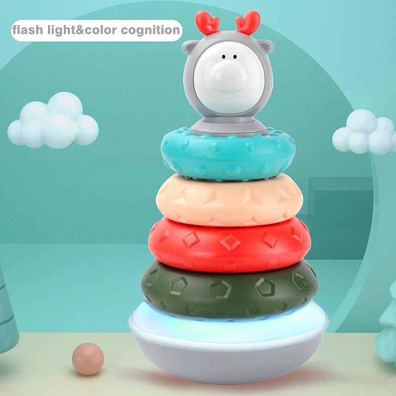 Kaichi - Musical Stacking Circle Rings Baby Toy