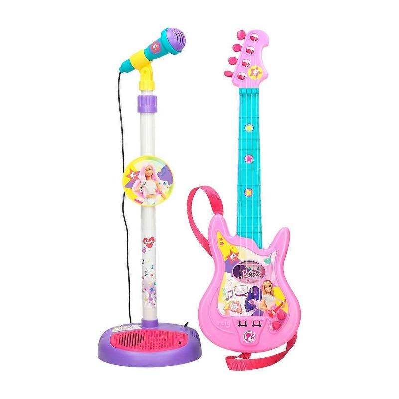 Barbie Microphone and Guitar Set