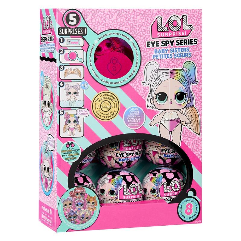 LOL Surprise Eye Spy Baby Sisters Asstd PDQ
