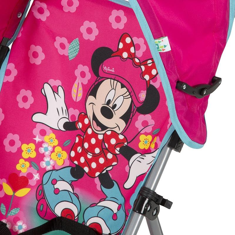 Disney I Love Mickey Umbrella Stroller With Canopy - Pink