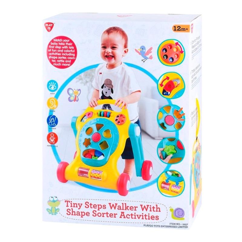 PlayGo - Tiny Steps Walker With Shape Sorter Activities