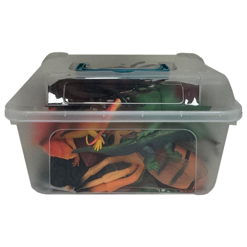 مجموعة حشرات و زواحف عدد 21 قطعة